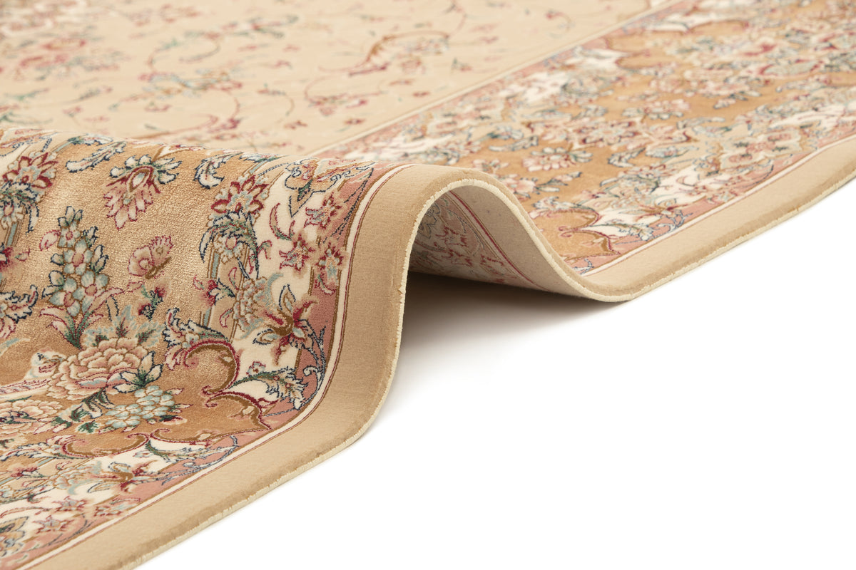 Rechteck Teppich Ghom Design in Braun von Hadorn™ - Lifestyle Image