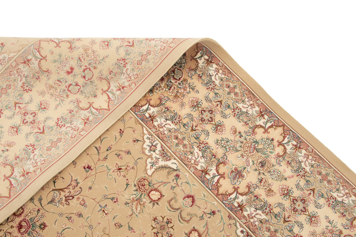 Rechteck Teppich Ghom Design in Braun von Hadorn™ - Lifestyle Image