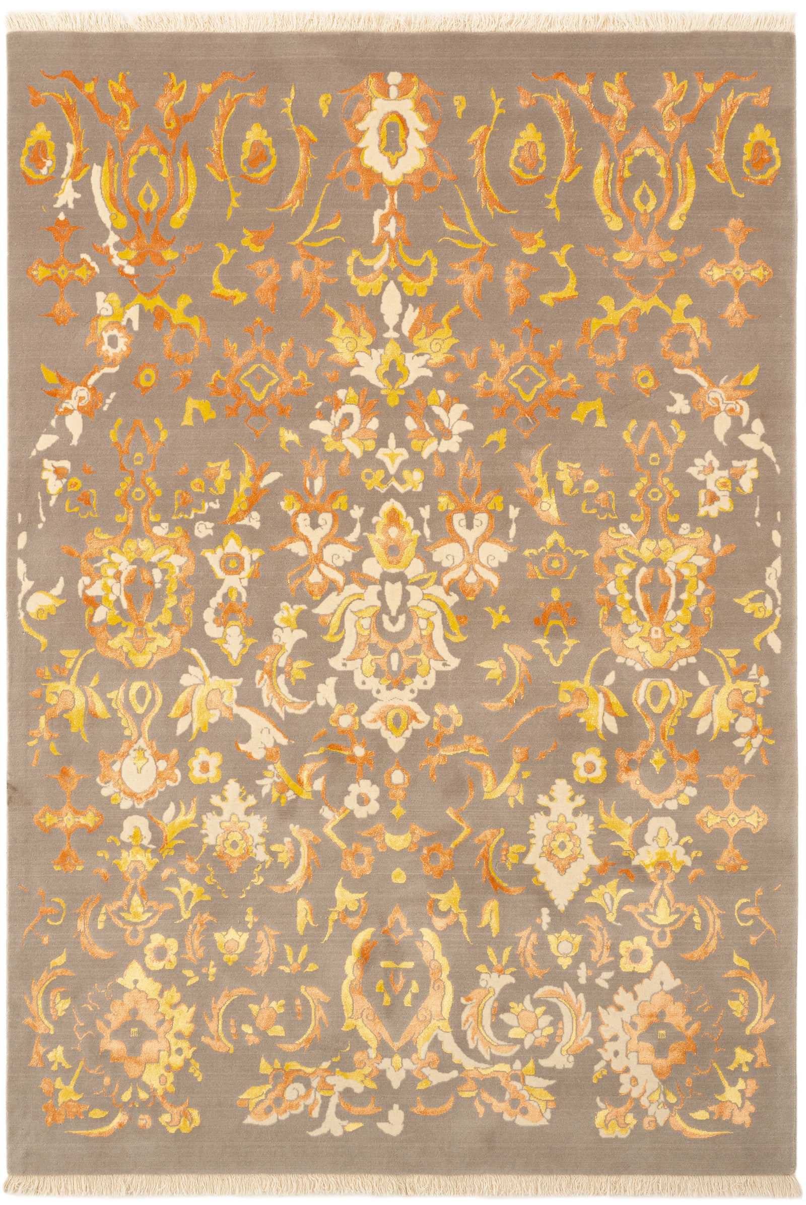 Rechteck Teppich Emmen Deluxe in Grau von Hadorn™ - Lifestyle Image