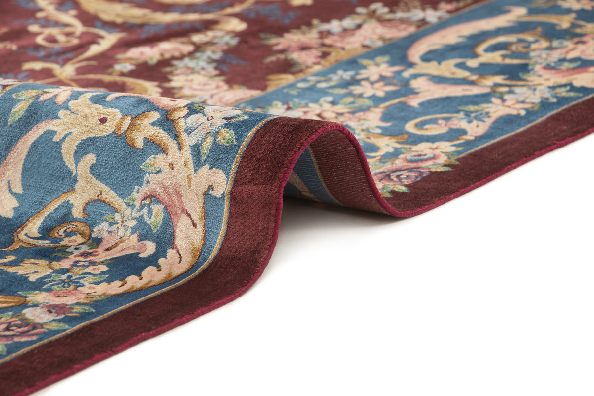 Rechteck Teppich Ghom Design in Lila von Hadorn™ - Lifestyle Image