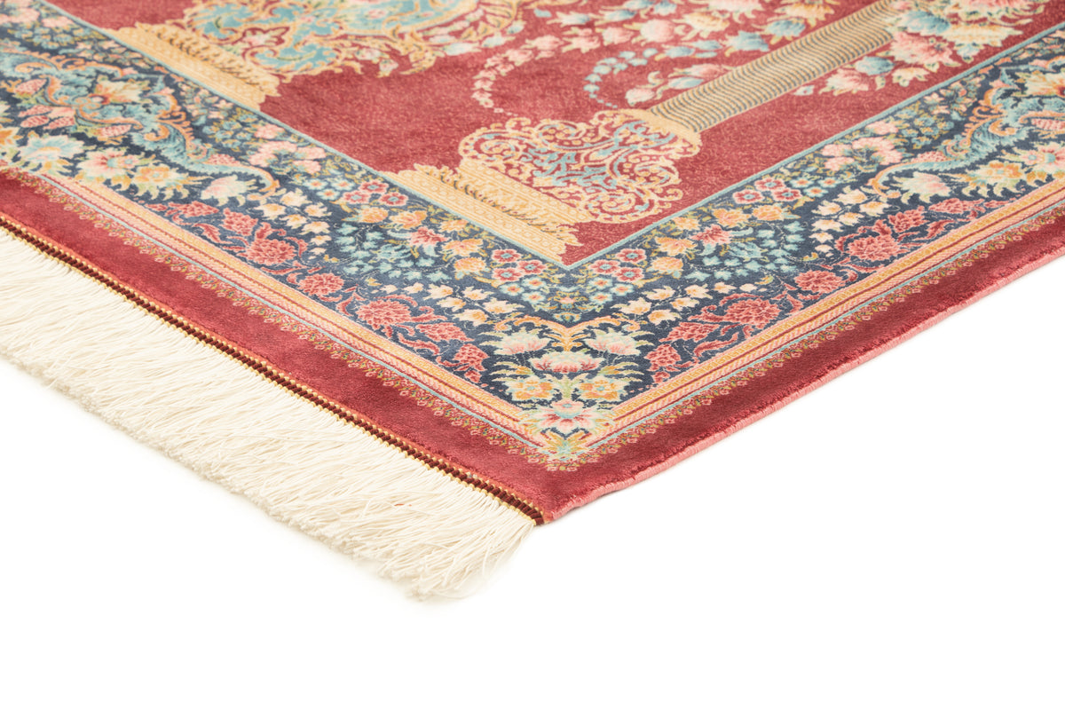 Rechteck Teppich Ghom Design in Rot von Hadorn™ - Lifestyle Image