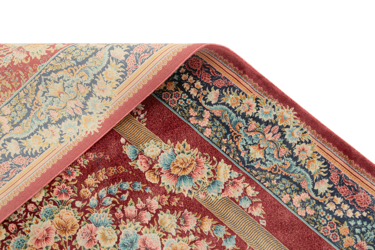 Rechteck Teppich Ghom Design in Rot von Hadorn™ - Lifestyle Image