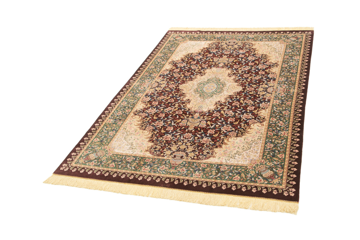 Rechteck Teppich Ghom Design in Beige von Hadorn™ - Lifestyle Image