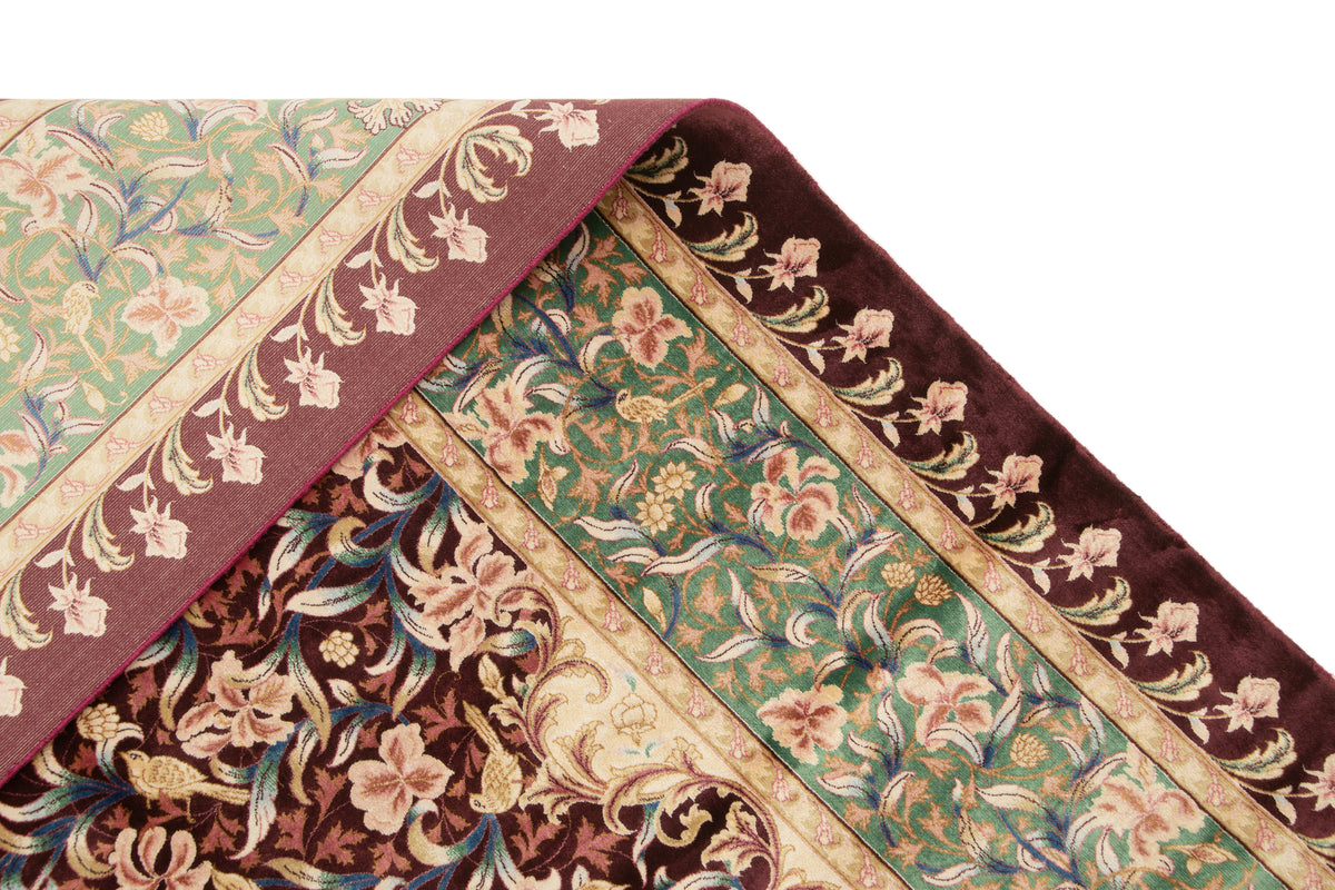 Rechteck Teppich Ghom Design in Beige von Hadorn™ - Lifestyle Image