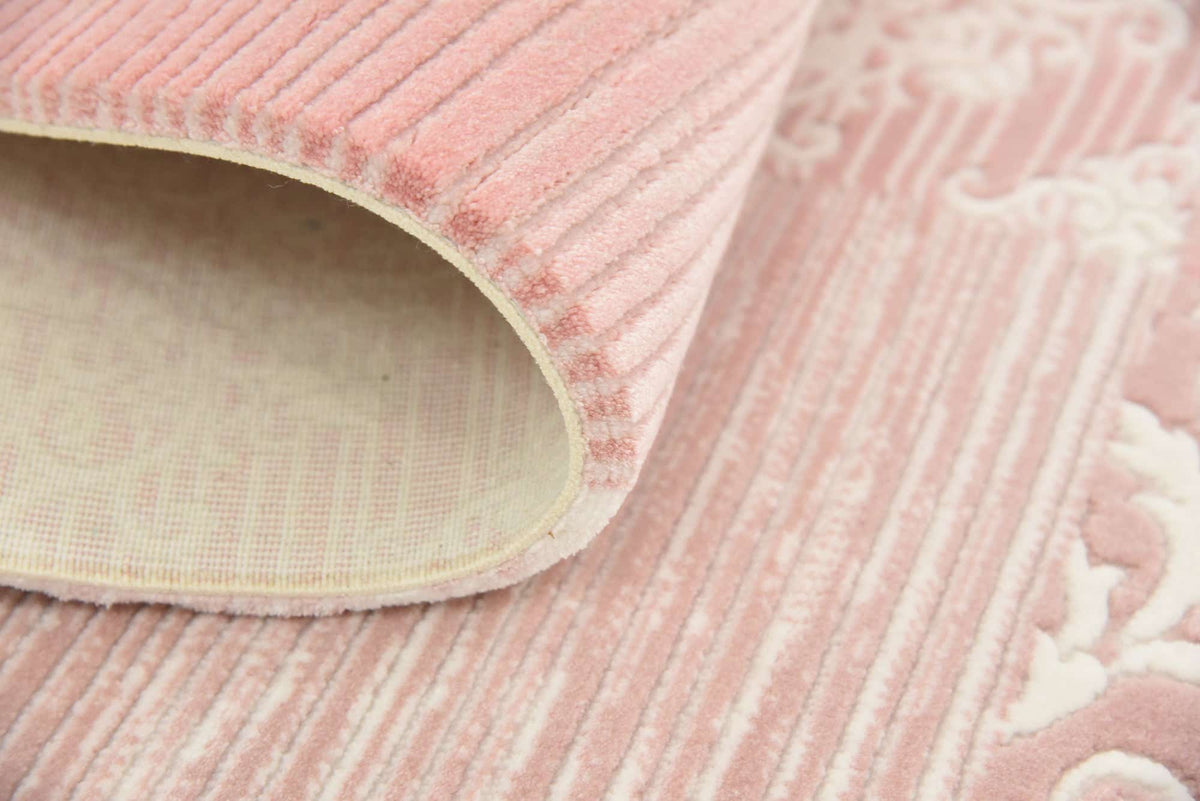 Rechteck Teppich Copenhagen in Rosa von Hadorn™ - Lifestyle Image