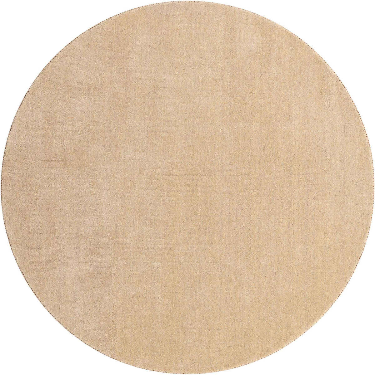 Wolle Teppich Solid Gabbeh in Beige von Hadorn™ - Lifestyle Image