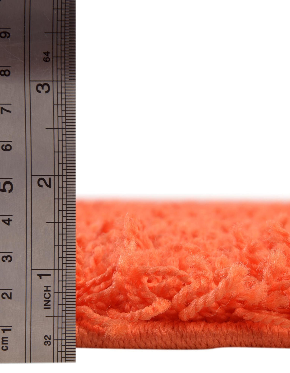 Rechteck Hochflorteppich Solid Shag in Orange von Hadorn™ - Lifestyle Image