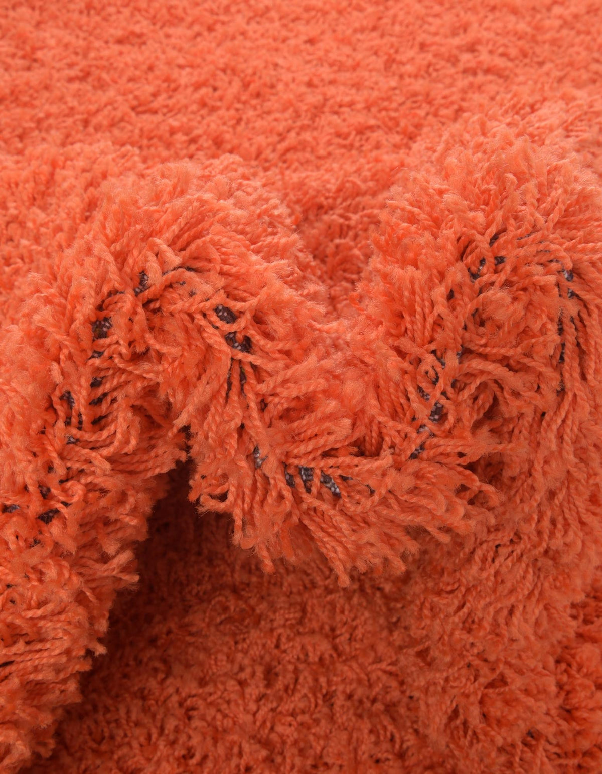 Rechteck Hochflorteppich Solid Shag in Orange von Hadorn™ - Lifestyle Image