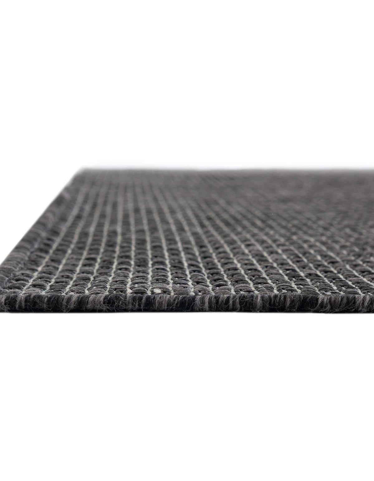 Rechteck Outdoor Teppich Tulum Outdoor in Schwarz von Hadorn™ - Lifestyle Image
