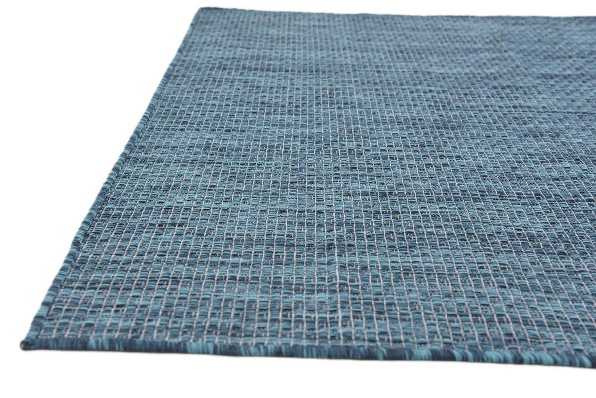 Rechteck Outdoor Teppich Tulum Outdoor in Blaugrün von Hadorn™ - Lifestyle Image