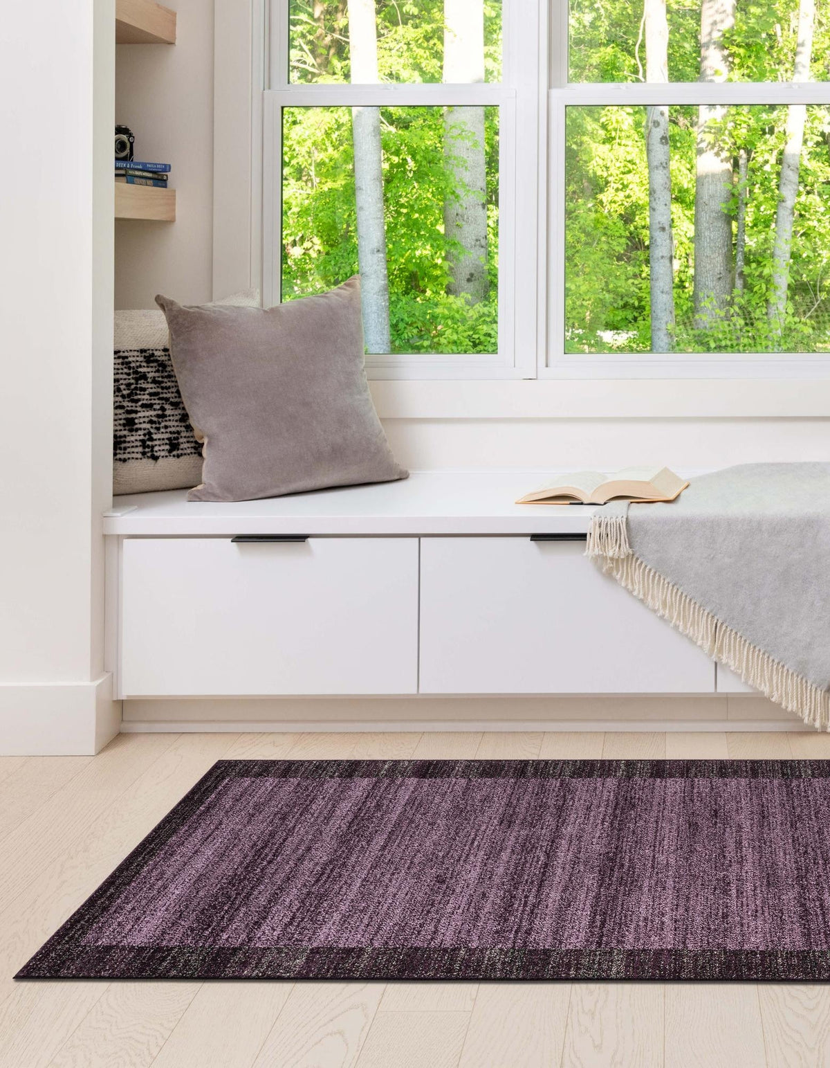 Läufer Teppich Loft in Violett von Hadorn™ - Lifestyle Image