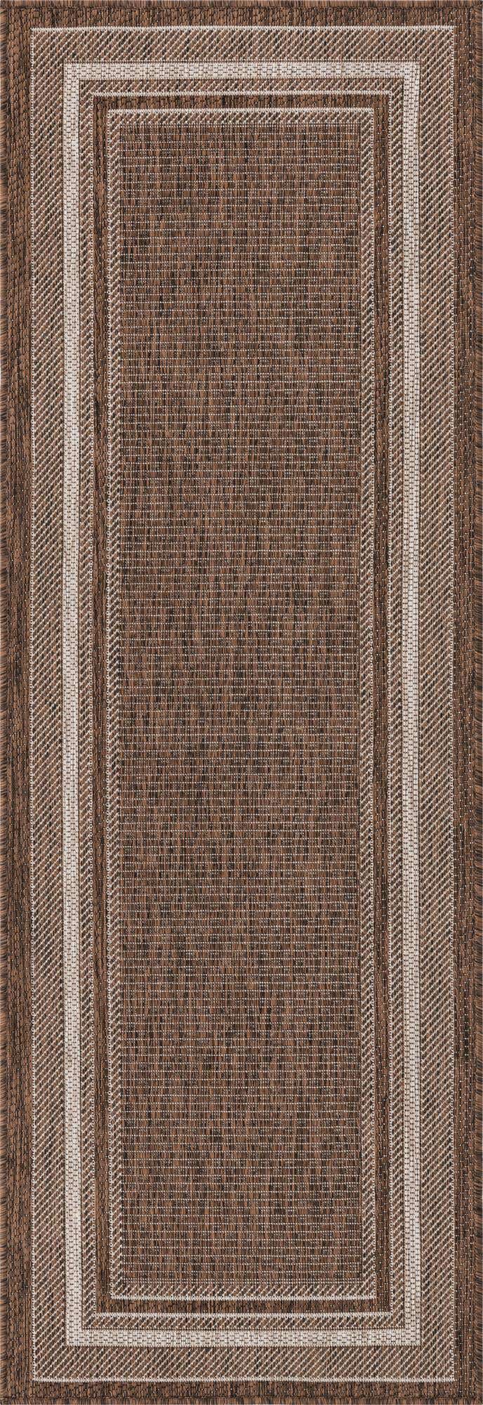 Läufer Outdoor Teppich Tulum Outdoor in Braun von Hadorn™ - Lifestyle Image