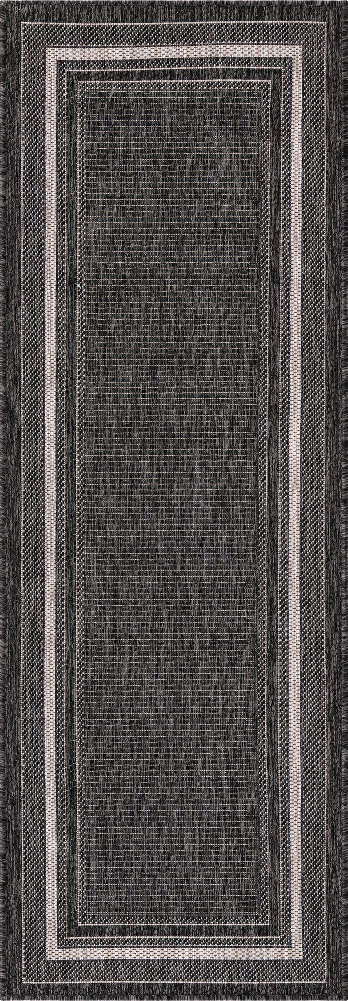 Läufer Outdoor Teppich Tulum Outdoor in Schwarz von Hadorn™ - Lifestyle Image