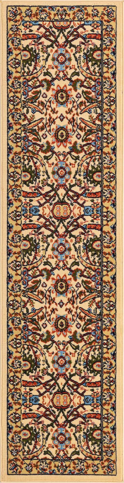 Läufer Teppich Isfahan Design in Creme von Hadorn™ - Lifestyle Image