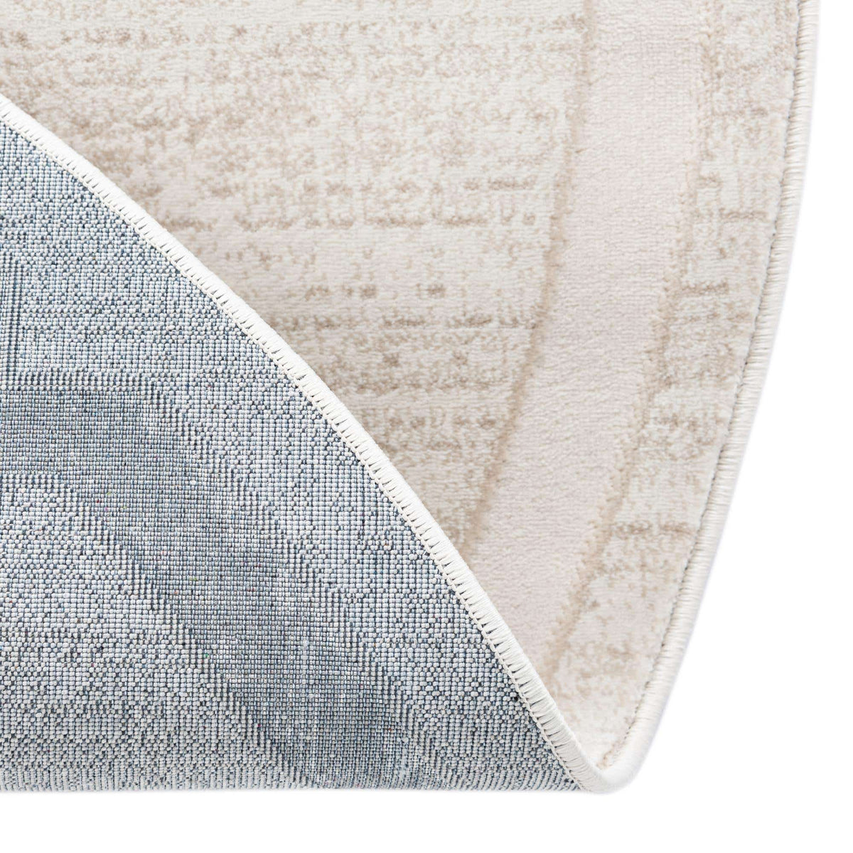 Rund Teppich Bellevue in Beige von Hadorn™ - Lifestyle Image