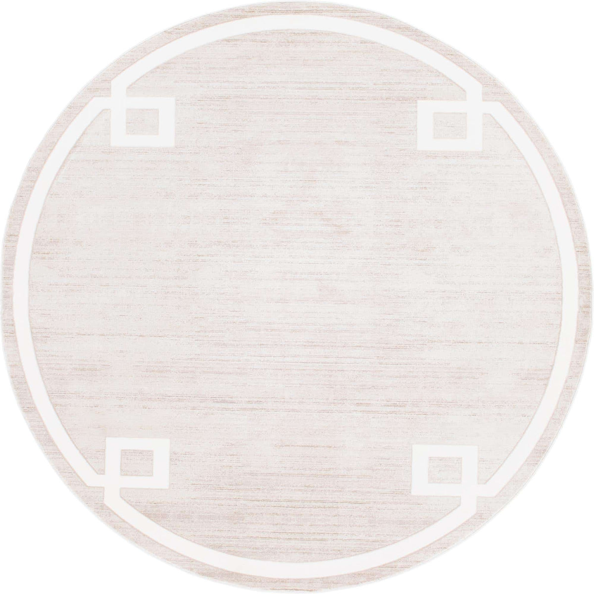 Rund Teppich Bellevue in Beige von Hadorn™ - Lifestyle Image