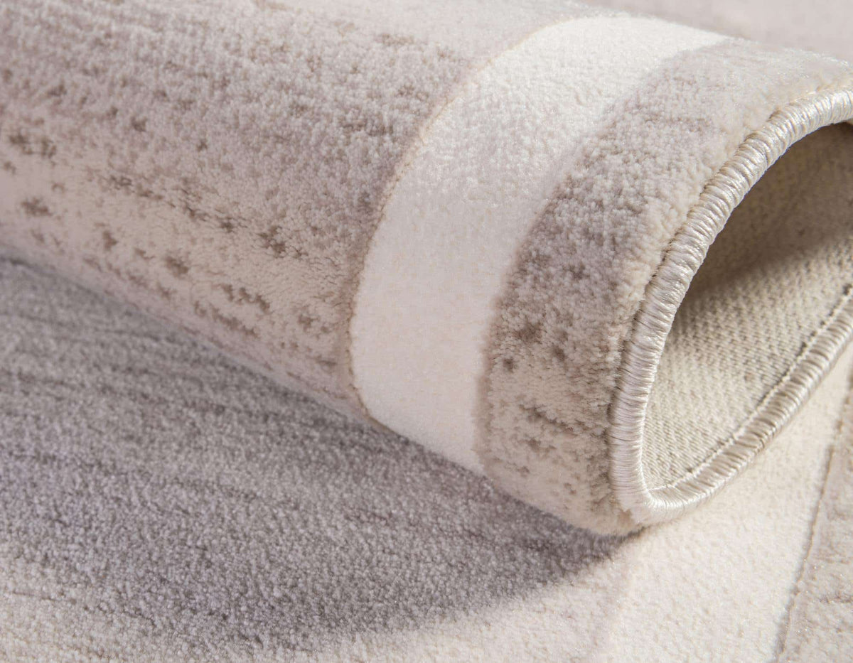 Rund Teppich Bellevue in Beige von Hadorn™ - Lifestyle Image