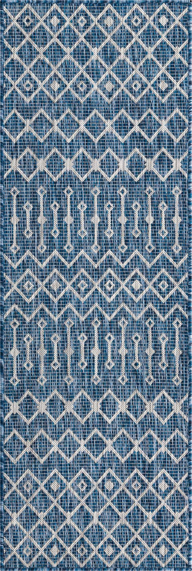 Läufer Outdoor Teppich Tulum Outdoor in Blau von Hadorn™ - Lifestyle Image