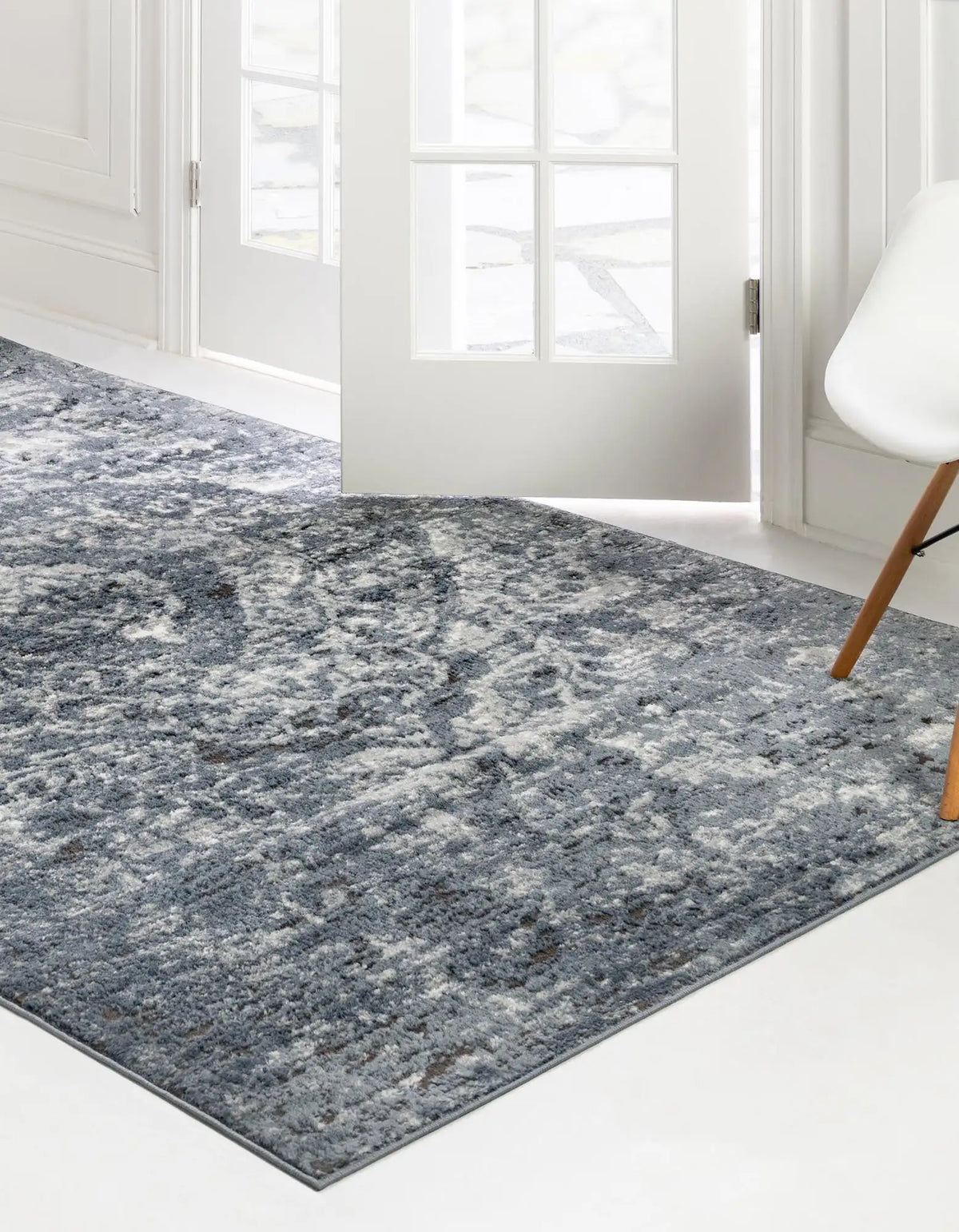 Rechteck Teppich Oregon in Blau von Hadorn™ - Lifestyle Image