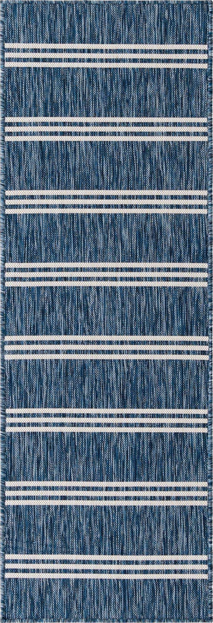 Läufer Outdoor Teppich Tulum Outdoor in Blau von Hadorn™ - Lifestyle Image