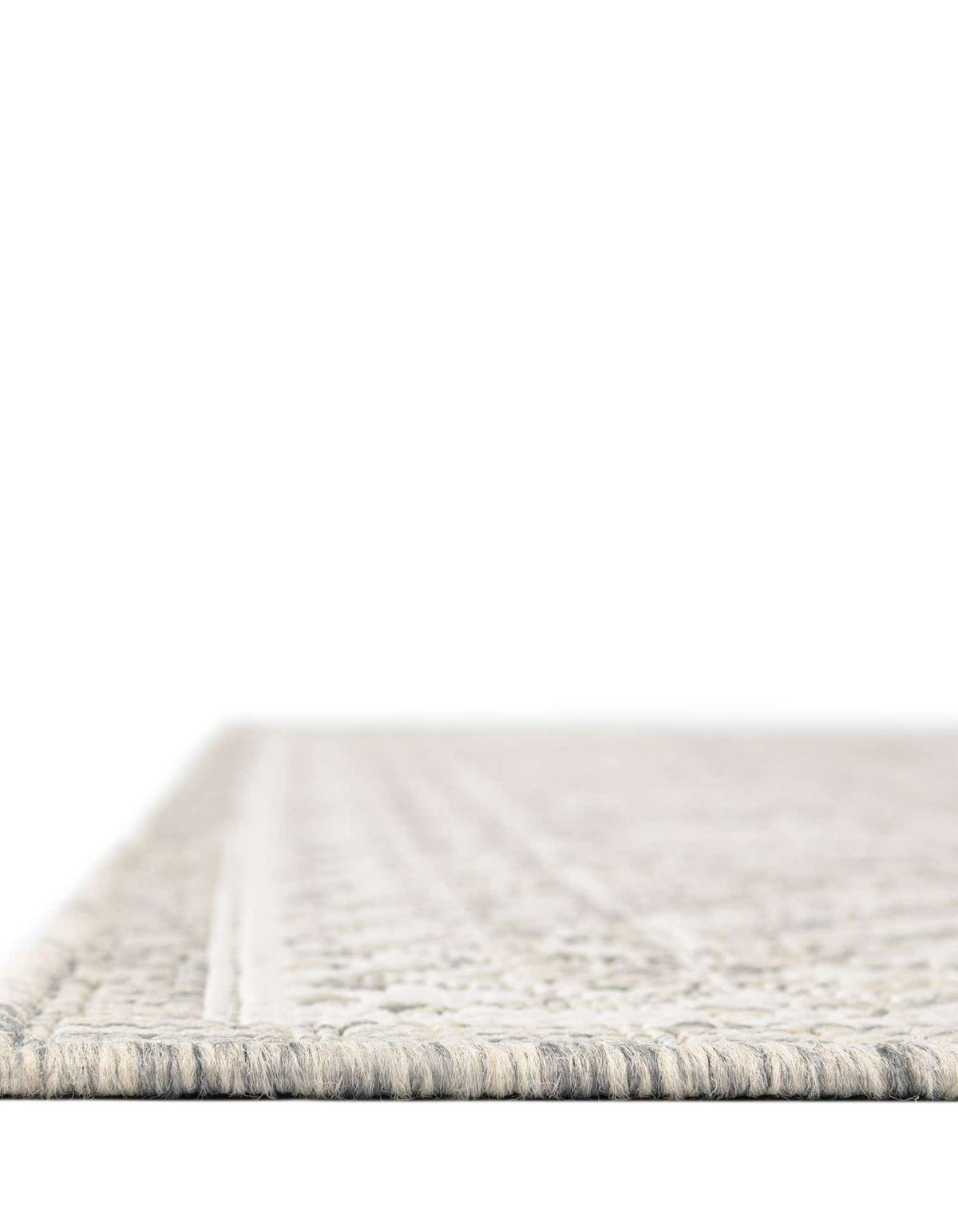 Rechteck Outdoor Teppich Tulum Outdoor in Hellgrau von Hadorn™ - Lifestyle Image