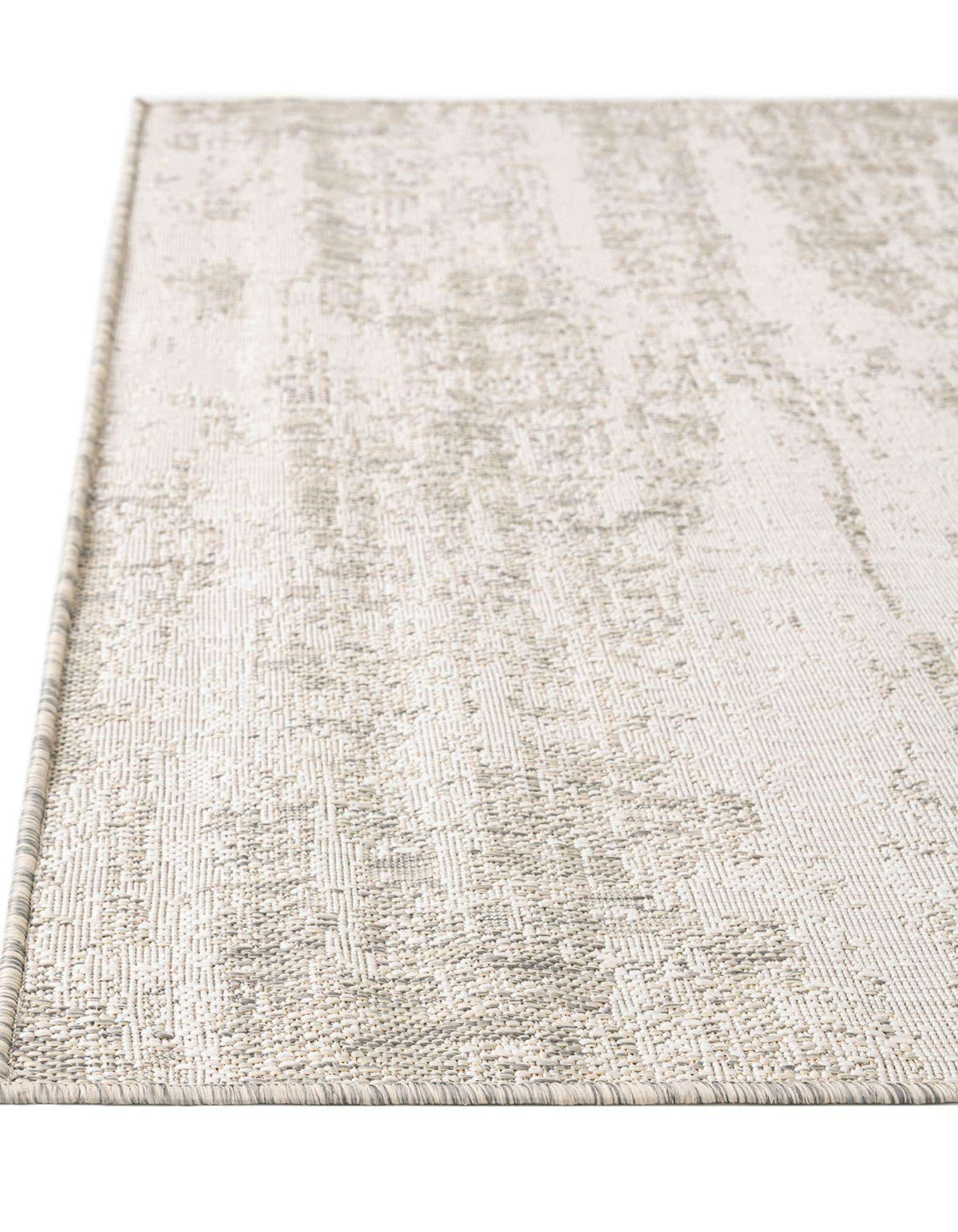 Quadratisch Outdoor Teppich Tulum Outdoor in Grau von Hadorn™ - Lifestyle Image
