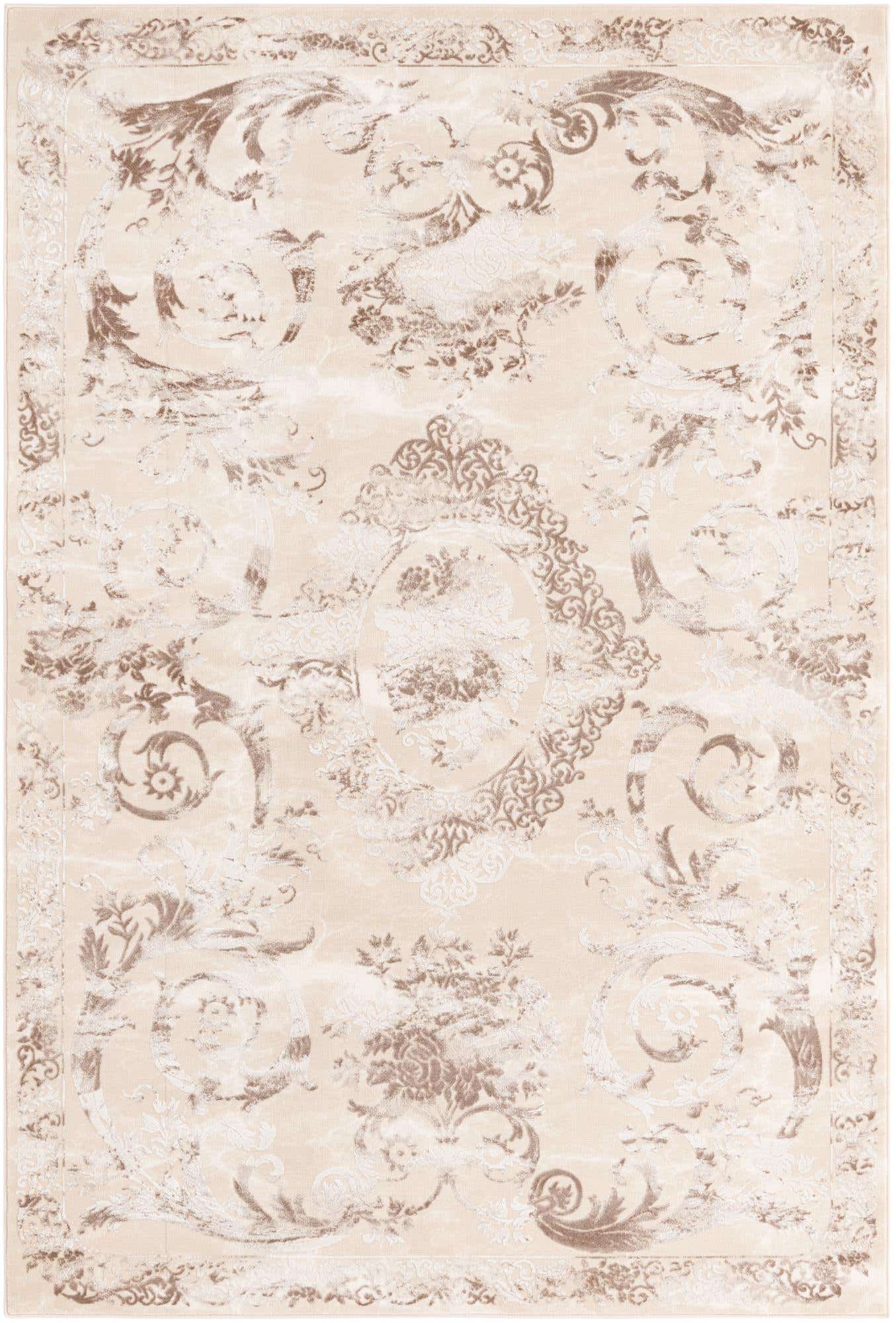 Rechteck Teppich Finsbury in Beige von Hadorn™ - Lifestyle Image