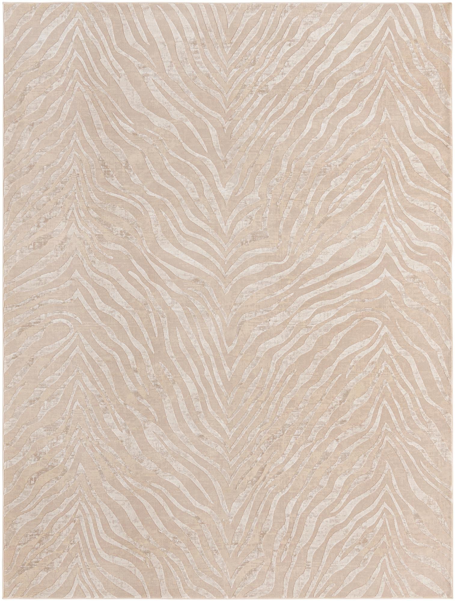 Rechteck Teppich Finsbury in Elfenbeinbeige von Hadorn™ - Lifestyle Image
