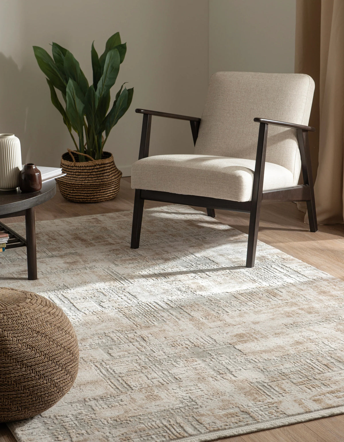 Rechteck Teppich Davos Miracle in Beige von Hadorn™ - Lifestyle Image