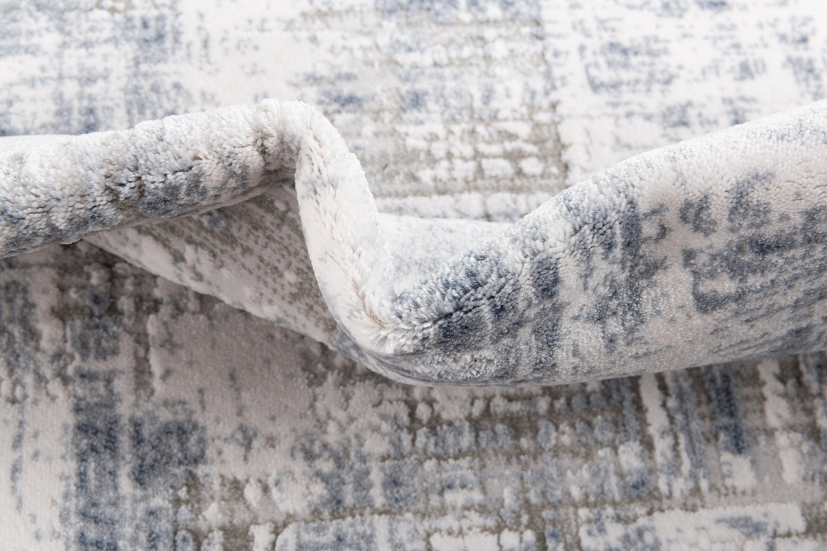 Rechteck Teppich Davos Miracle in Blau von Hadorn™ - Lifestyle Image