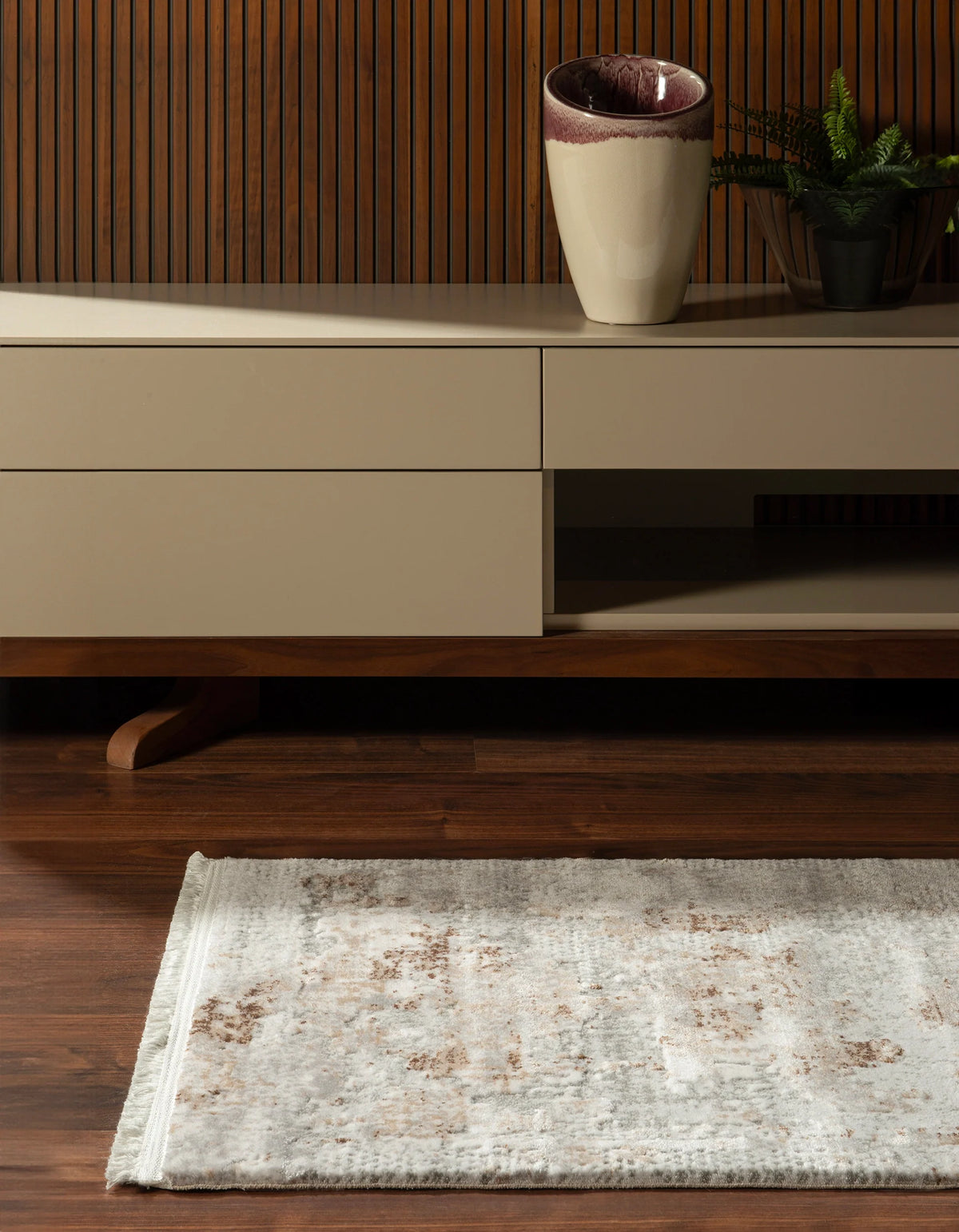 Läufer Teppich Davos Excellence in Beige von Hadorn™ - Lifestyle Image