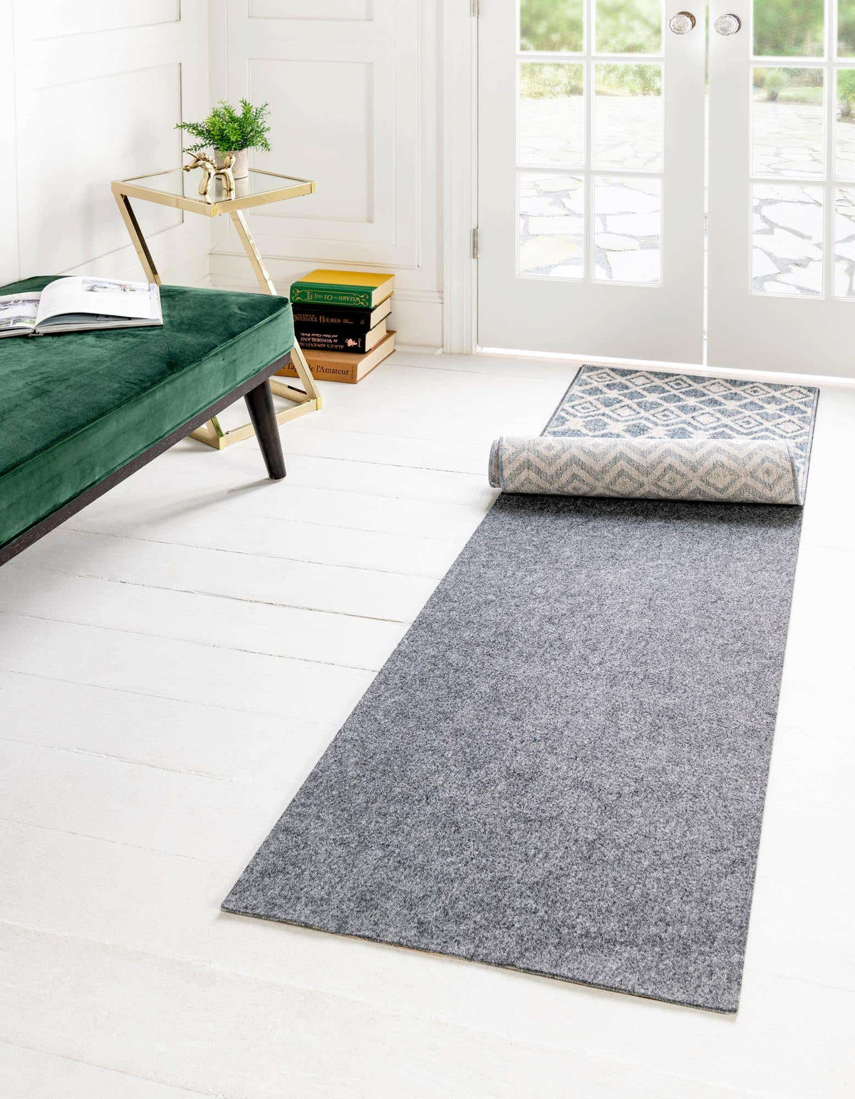 Läufer Teppich Hadorn Pad in Grau von Hadorn™ - Lifestyle Image