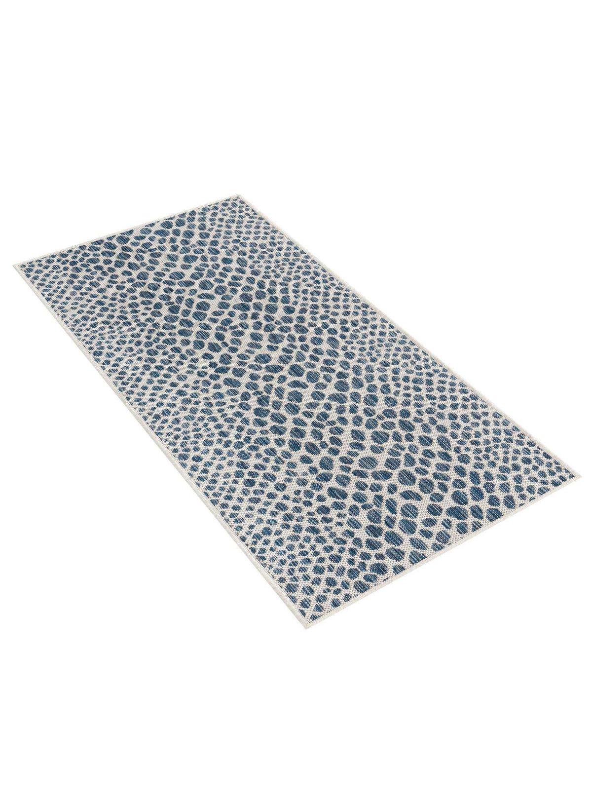 Läufer Outdoor Teppich Tulum Outdoor in Blau von Hadorn™ - Lifestyle Image