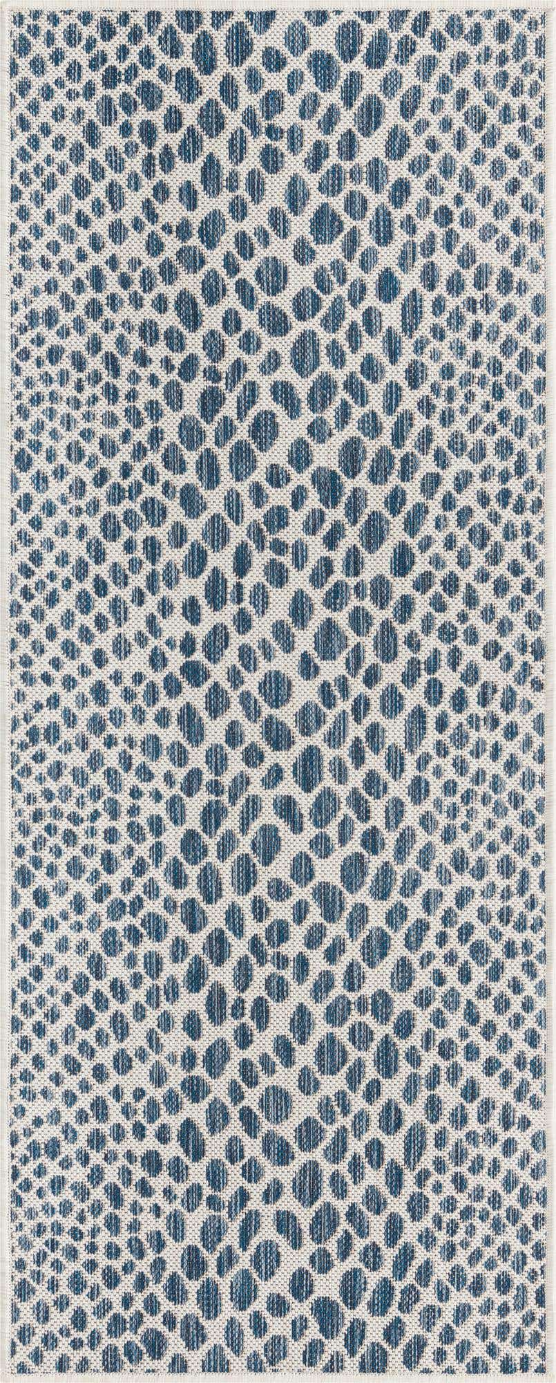 Läufer Outdoor Teppich Tulum Outdoor in Blau von Hadorn™ - Lifestyle Image