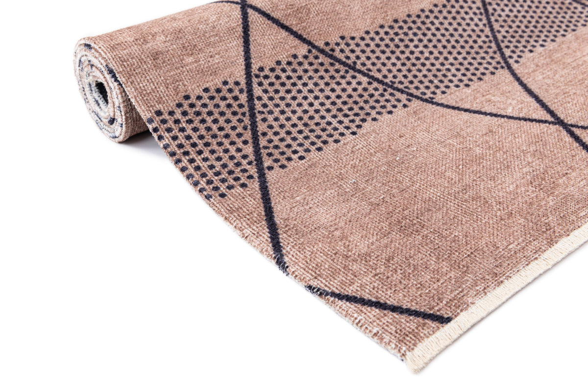 Läufer Teppich Kriens Maya in Beige von Hadorn™ - Lifestyle Image