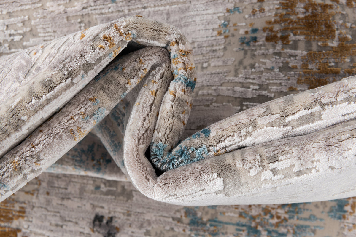 Läufer Luxus Teppich Basel in Grau von Hadorn™ - Lifestyle Image