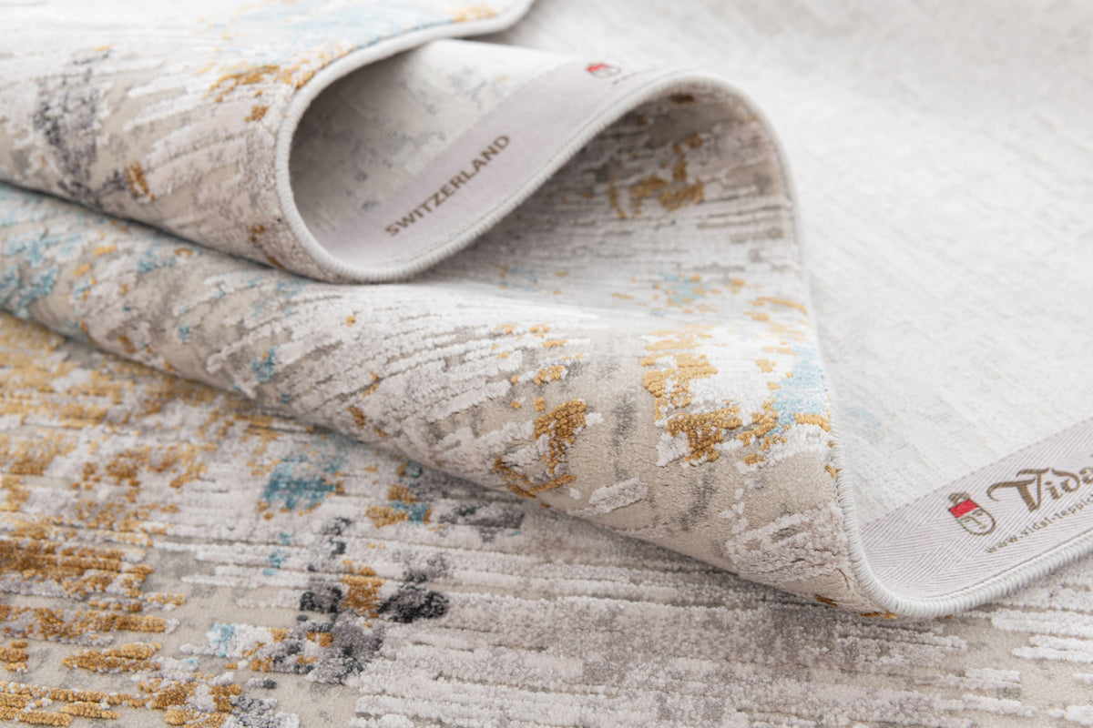 Läufer Luxus Teppich Basel in Grau von Hadorn™ - Lifestyle Image