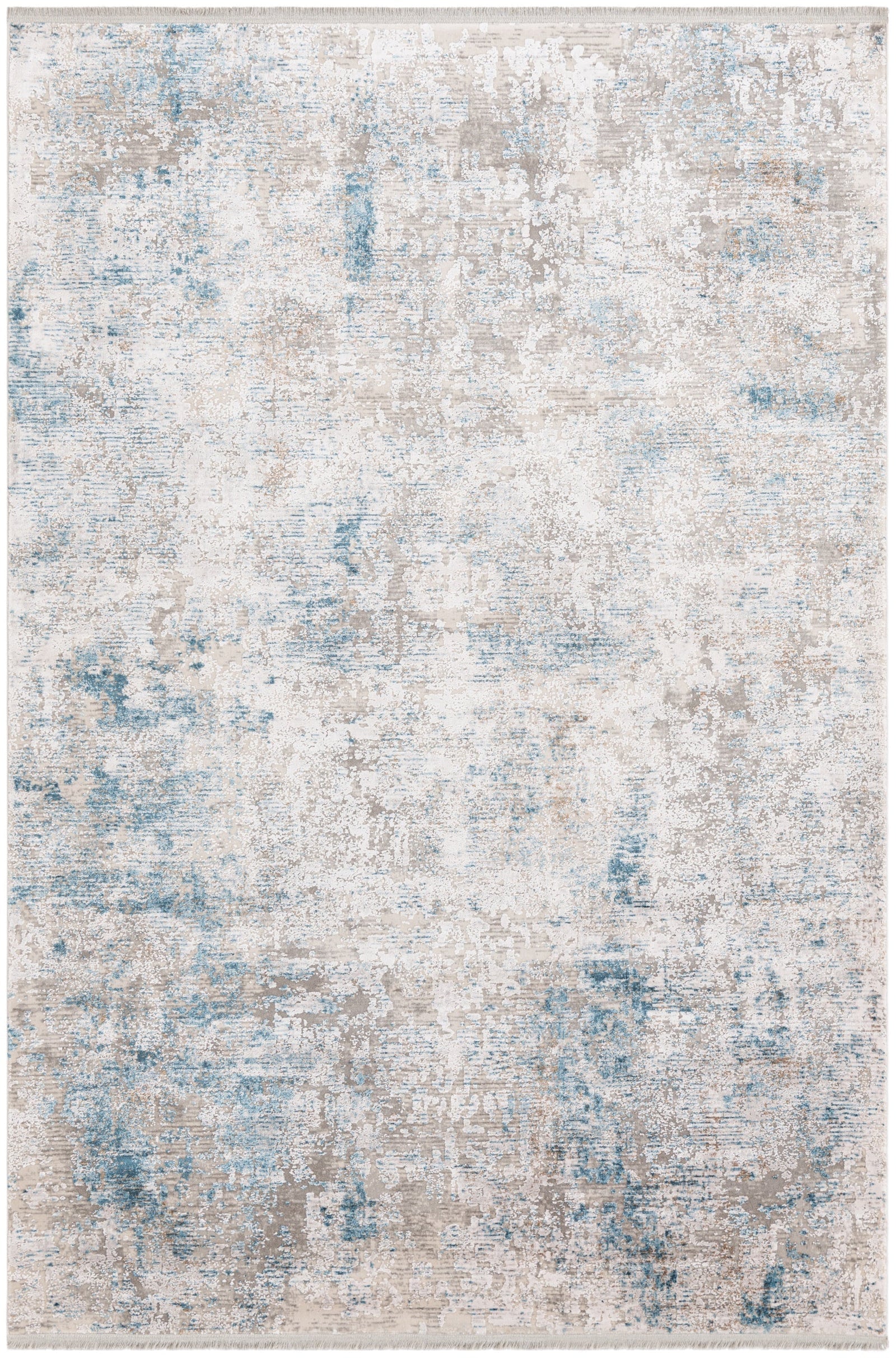 Rechteck Luxus Teppich Basel in Grau von Hadorn™ - Lifestyle Image