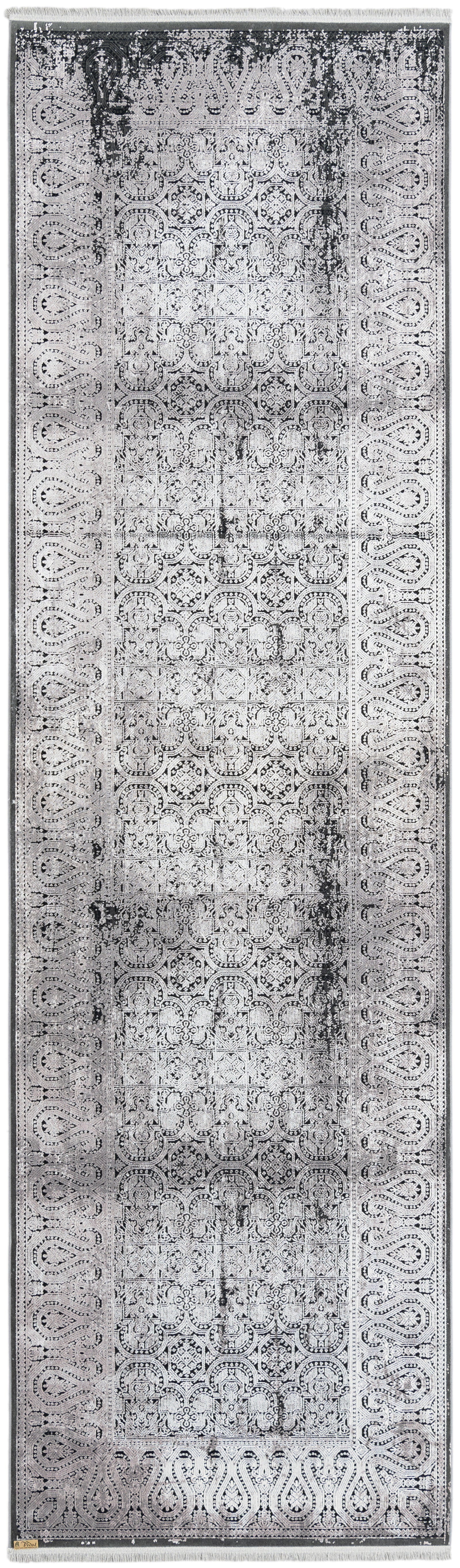 Läufer Luxus Teppich Bad Ragaz in Grau von Hadorn™ - Lifestyle Image