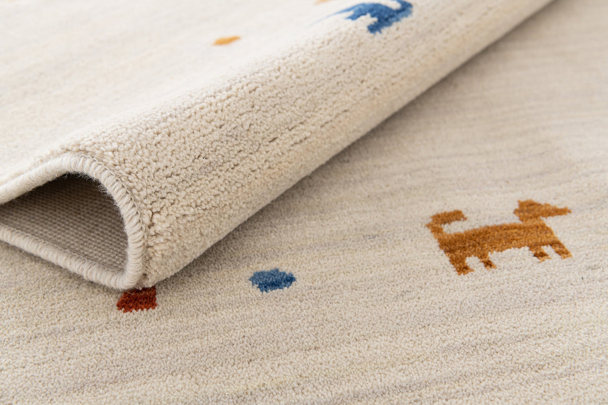 Rechteck Teppich Emmen in Beige von Hadorn™ - Lifestyle Image