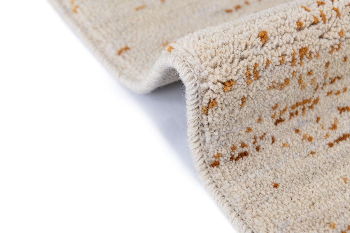 Quadratisch Teppich Emmen in Beige von Hadorn™ - Lifestyle Image