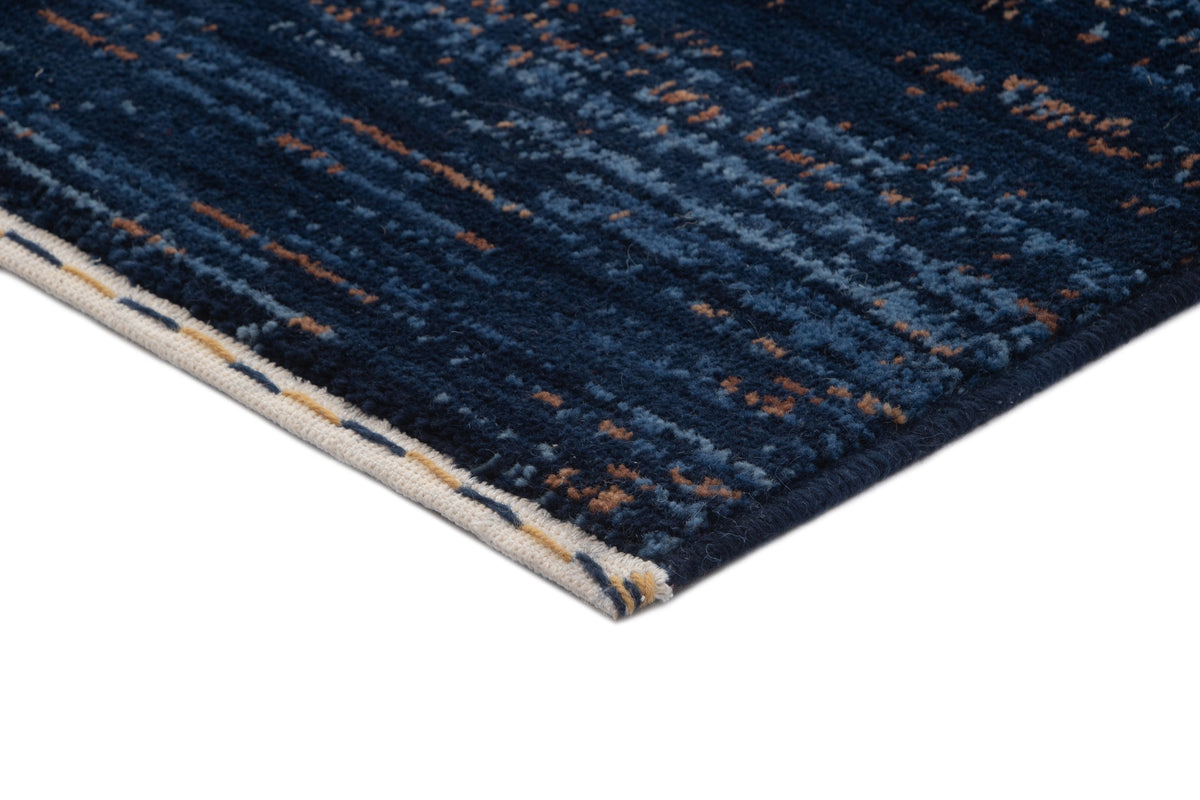 Rechteck Teppich Emmen in Blau von Hadorn™ - Lifestyle Image