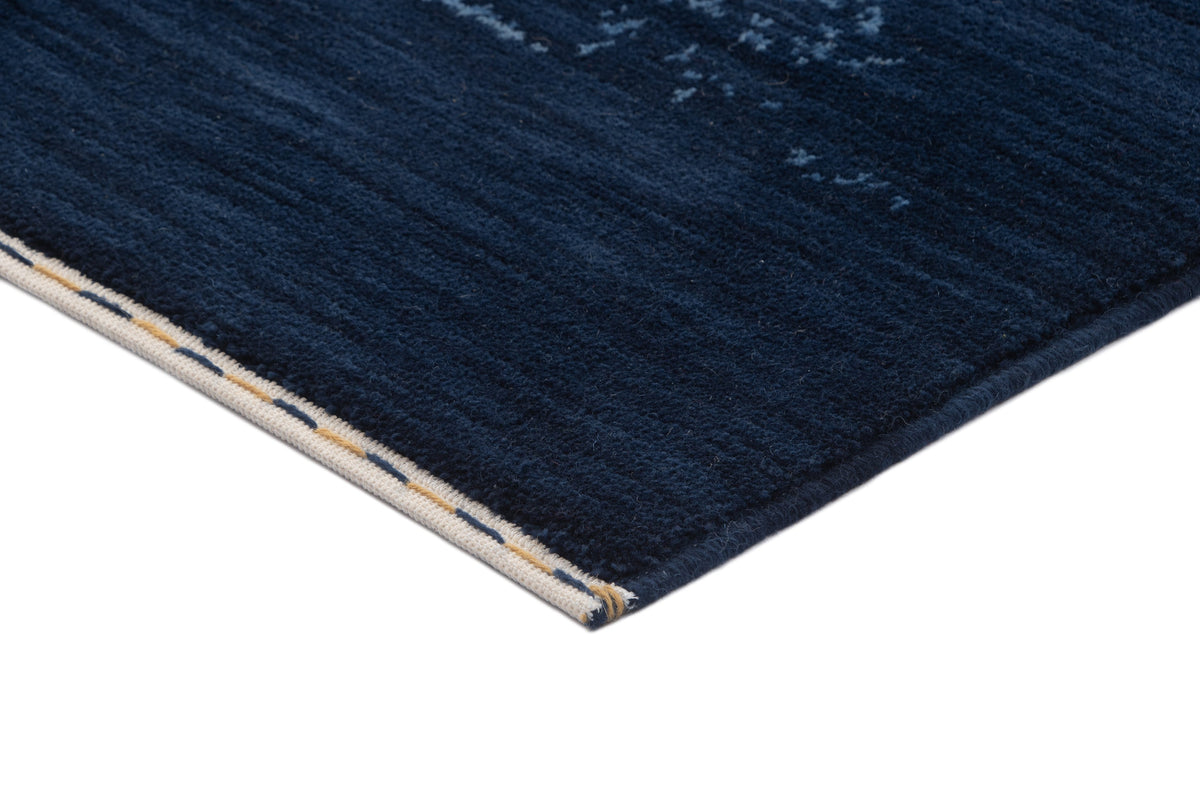 Rechteck Teppich Emmen in Blau von Hadorn™ - Lifestyle Image