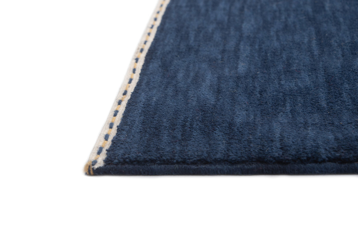 Rechteck Teppich Emmen in Blau von Hadorn™ - Lifestyle Image