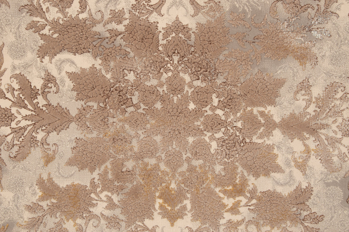 Rund Teppich Sophia Talea in Beige von Hadorn™ - Lifestyle Image