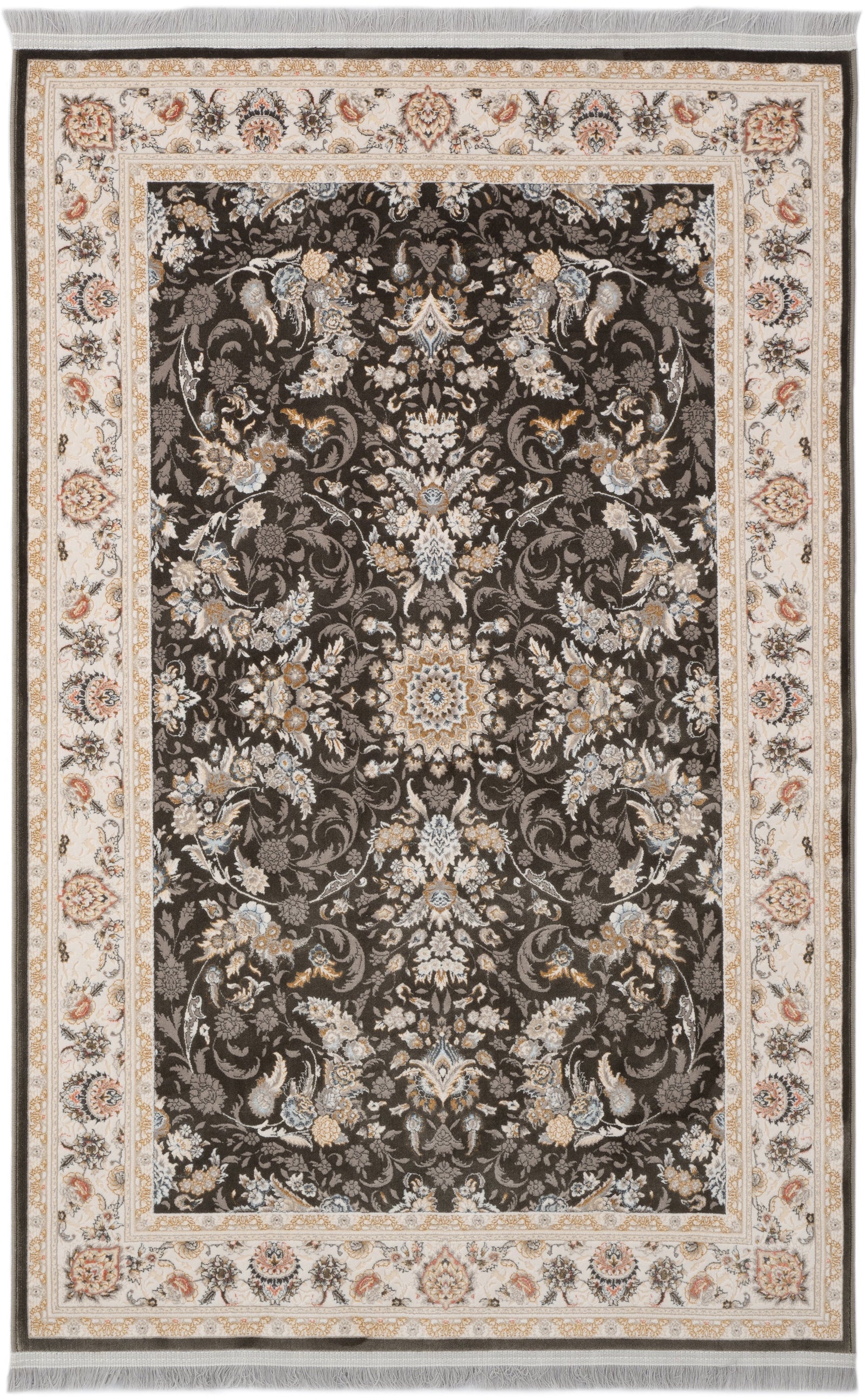 Rechteck Teppich Antony Sanée in Schwarz von Hadorn™ - Lifestyle Image