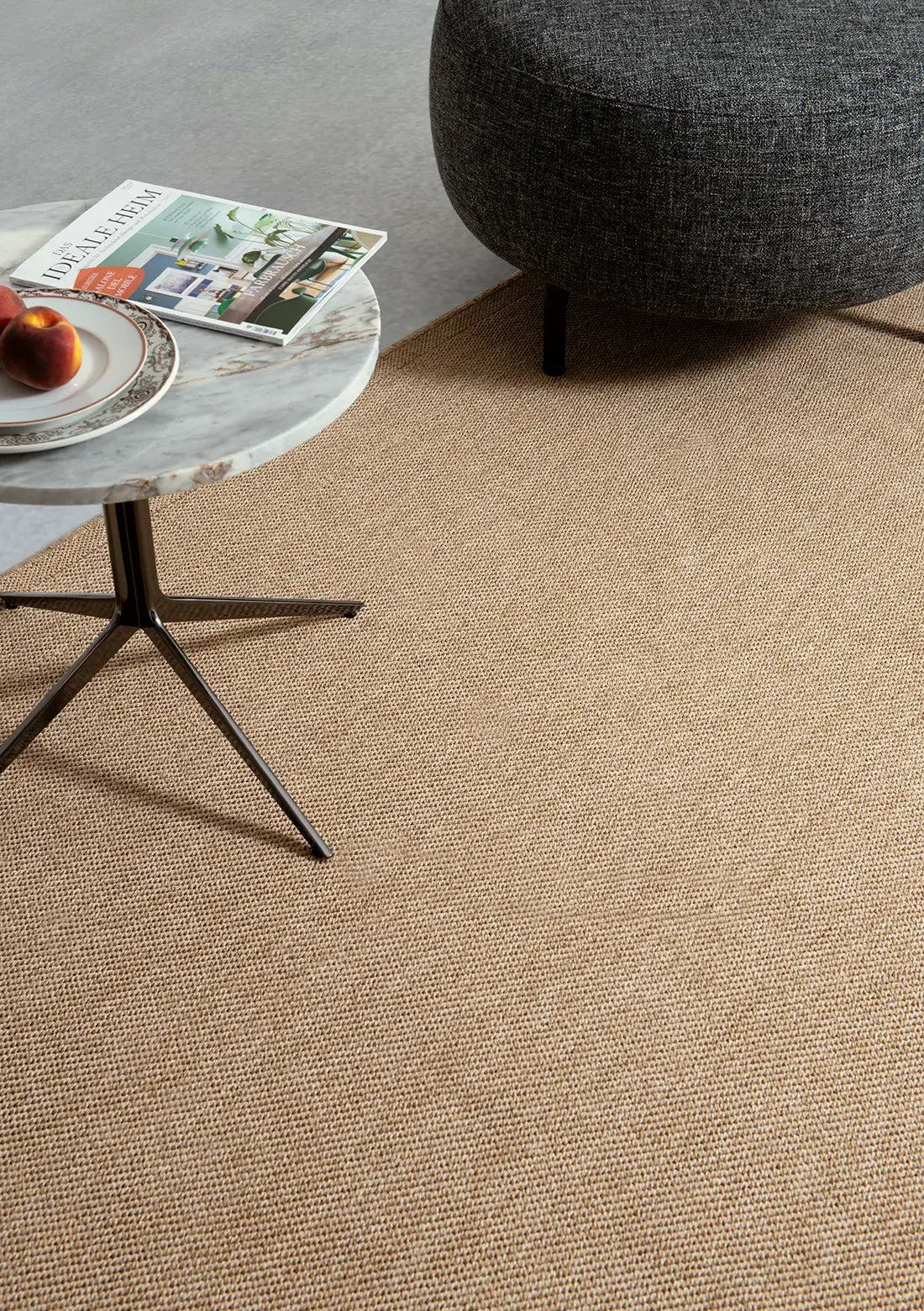 Rechteck Teppich Harmony in Beige von Hadorn™ - Lifestyle Image