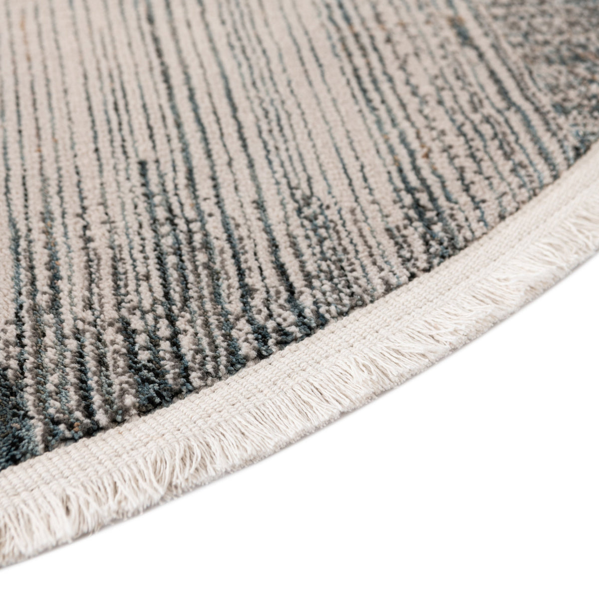 Oval Teppich Zora Blege in Blau von Hadorn™ - Lifestyle Image