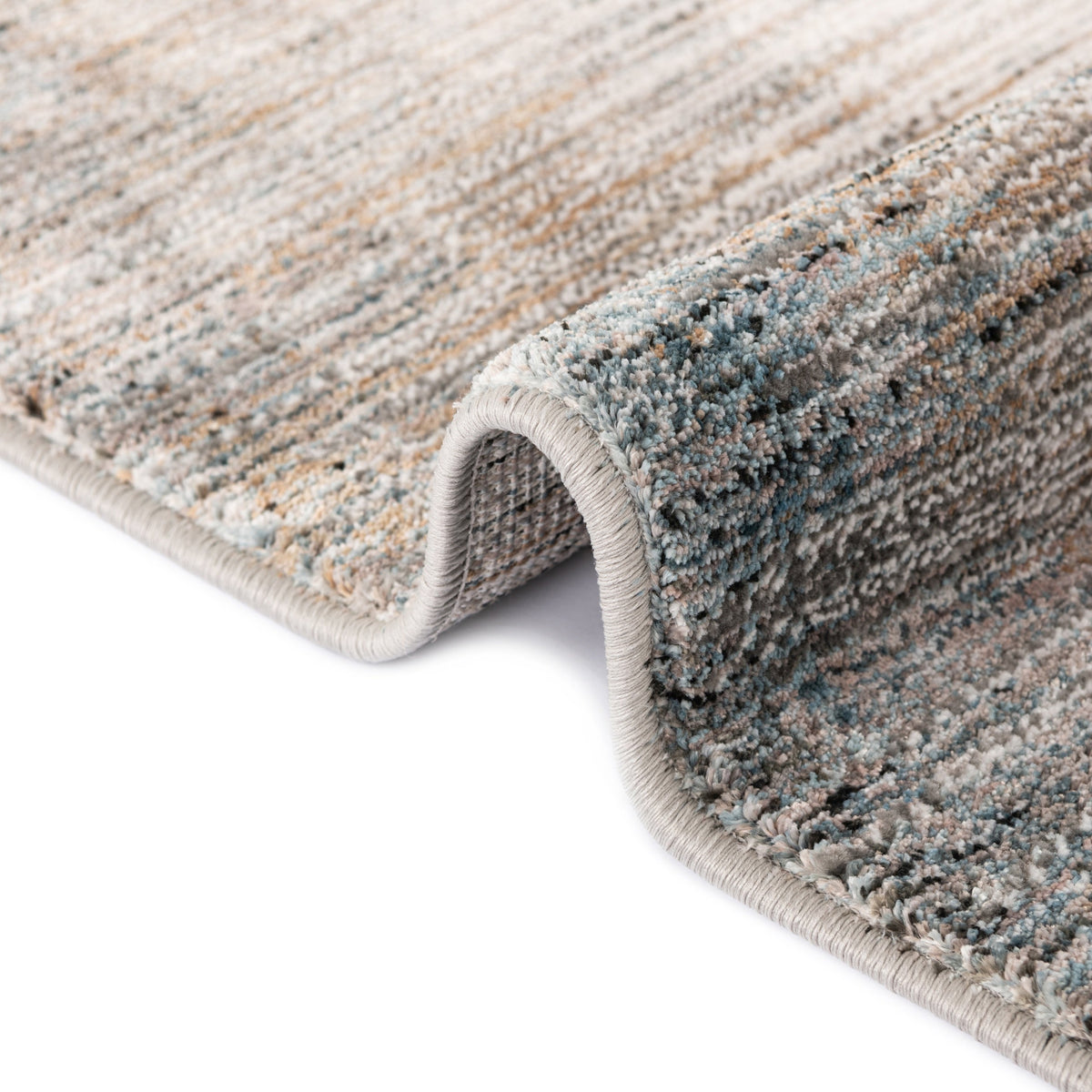 Oval Teppich Zora Blege in Blau von Hadorn™ - Lifestyle Image