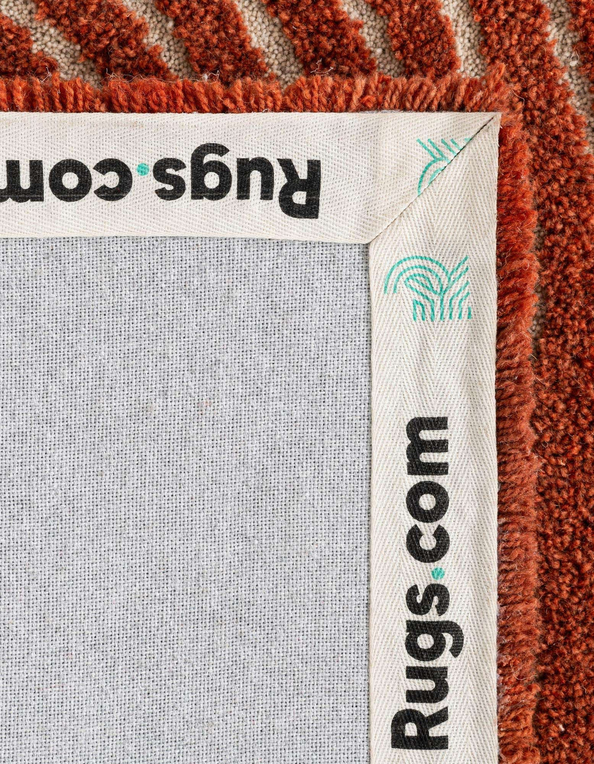 Läufer Teppich AI Handgetuftet in Orange von Hadorn™ - Lifestyle Image